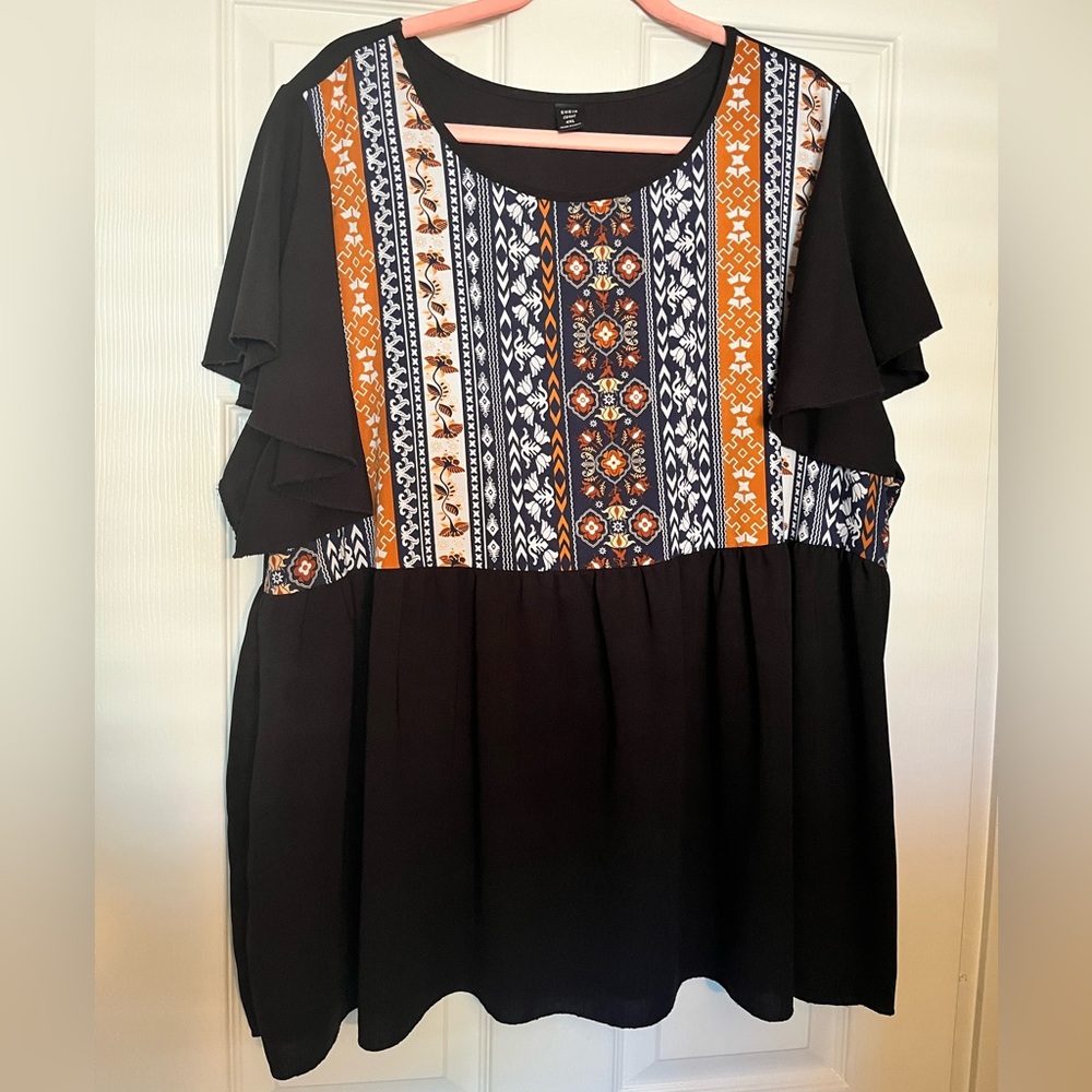 SHEIN Curve 4XL short sleeve top